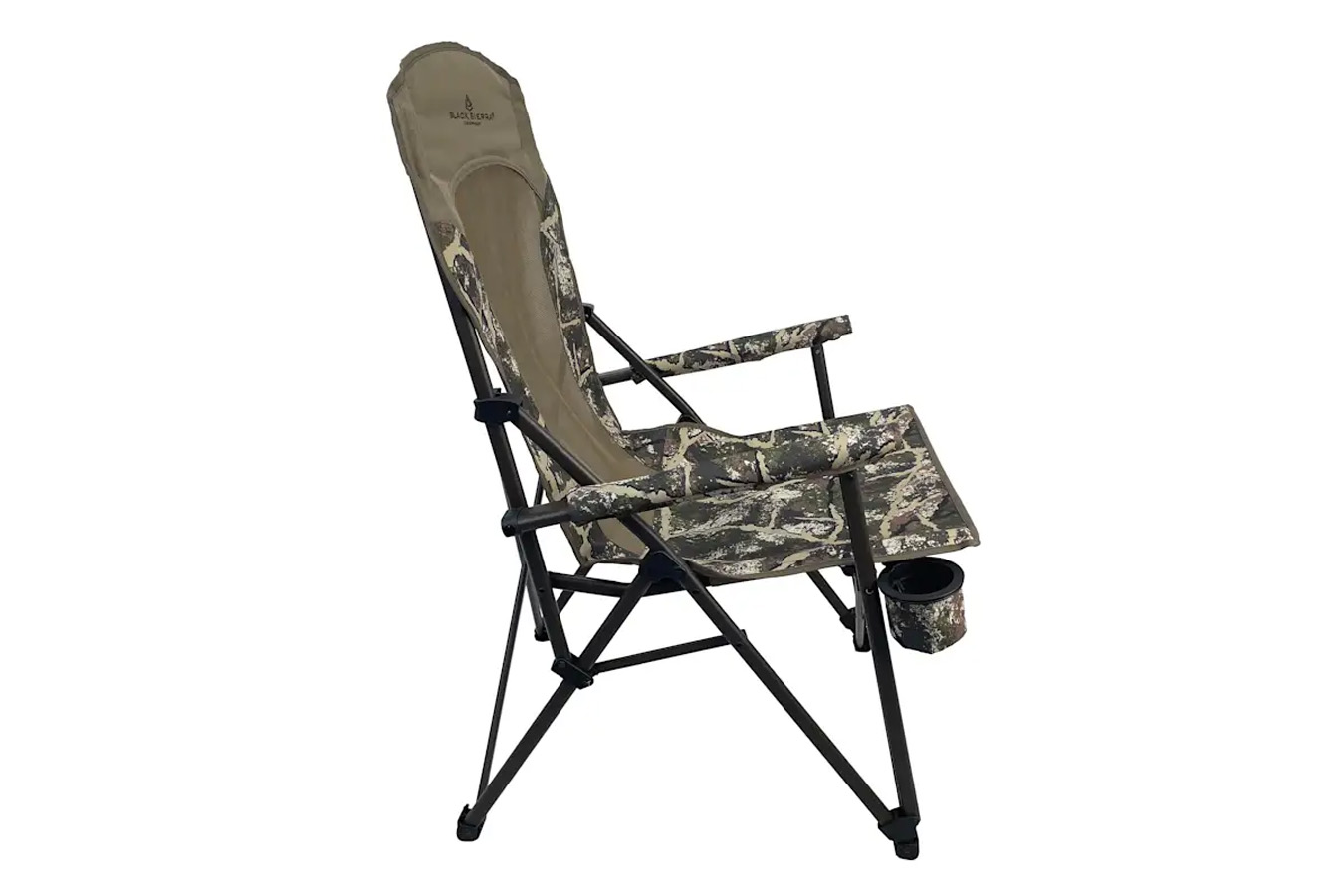 BLACK SIERRA EQUIPMENT Vista Vent Back Hard Armchair AXS Ranger Camo